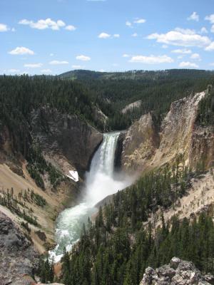 Yellowstone Falls.
