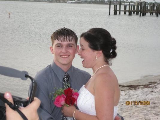 Zack Courtney wedding park beach 2009