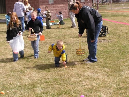 GVCC Easter egg hunt.