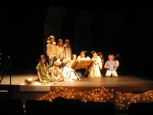 The christmas program for GVCC.