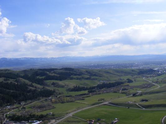 View from the 'M'