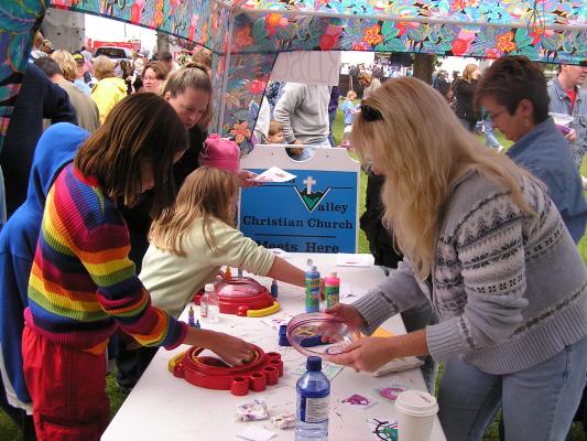 GVCC booth at the Belgrade Fall Festival