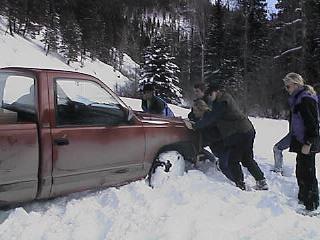 We're stuck
