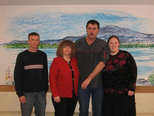 Chris, Vicky, Carl, and Jennifer.