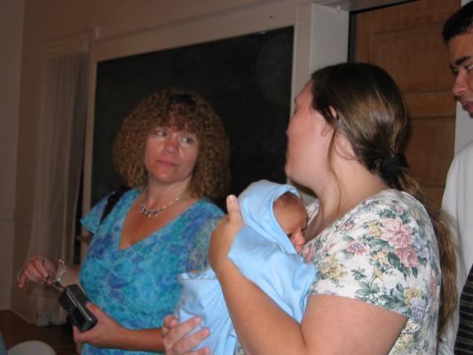 Vicky, Jennifer and Jonathan, and Brian