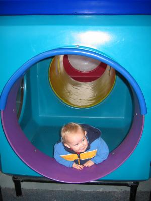 Noah plays at Burger King in Sandpoint, Idaho.