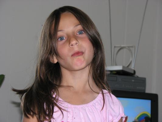 Andrea. That's a silly face