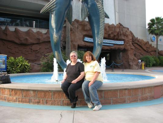 Judy? and Bea in Texas