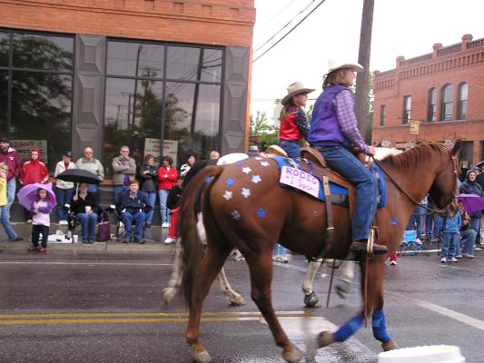 Horses in the parade