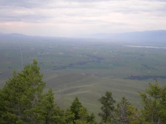 A view from  the Bison Range.