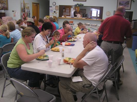 GVCC Spaghetti feed.