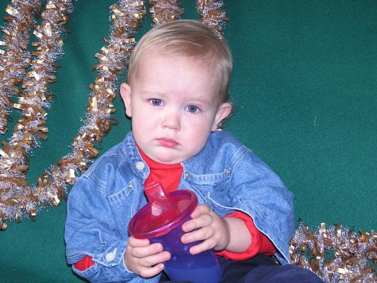 Very handsome except for the sad face.