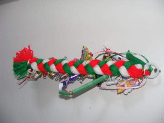 Advent calendar braid.