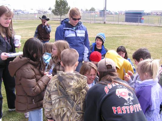 There were prizes for those that found numbered eggs.