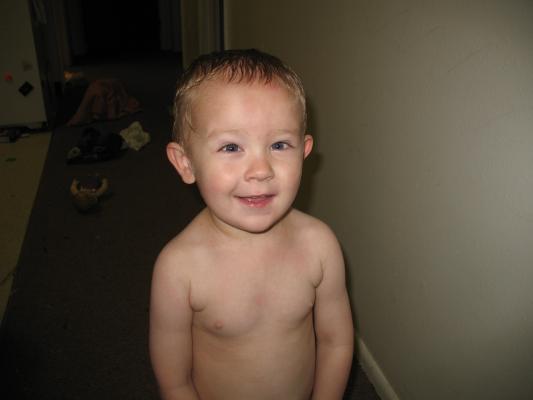 I'm naked!