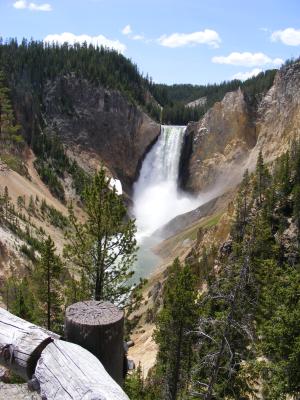 Yellowstone Falls.