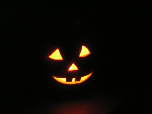 Our jack-o-lantern