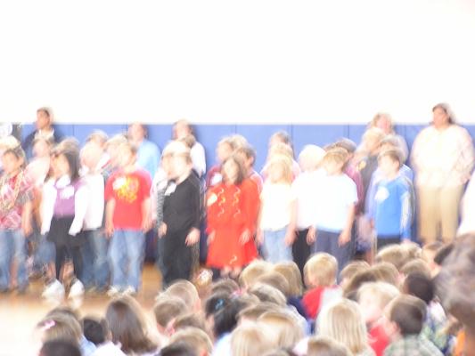 Student's singing