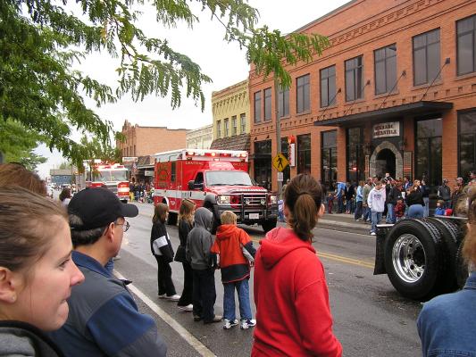 Ambulance in the Belgrade Parade