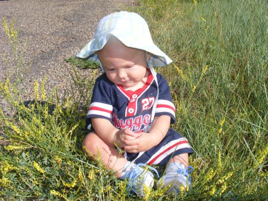 Joshua in the weeds.