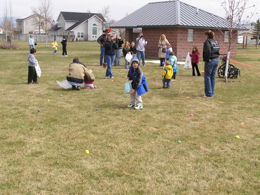 GVCC Easter egg hunt.