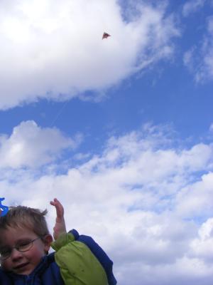 Noah and the kite.