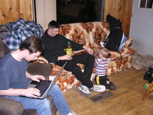 Jim, Matthew and Noah.