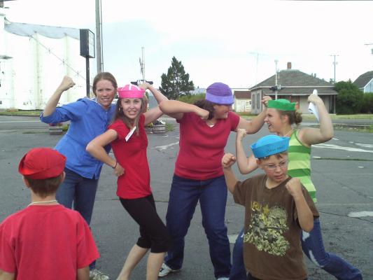 Our crew leaders are buff. 