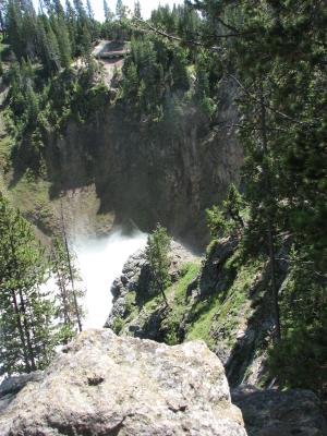Top of falls