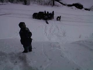 Barry at the top of the hill