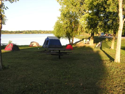 Christian Student Fellowship campout.