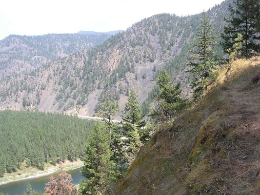 A view from Cascade Falls