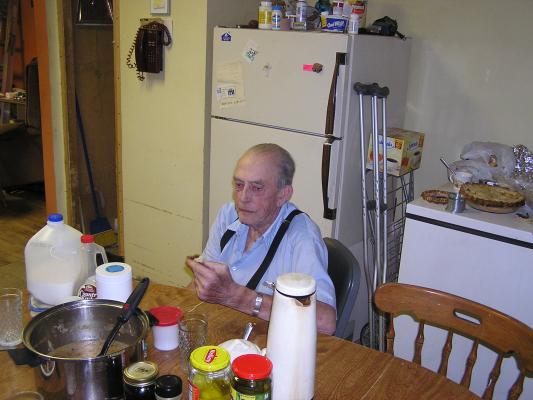 Carl Wright, David's Grandpa.