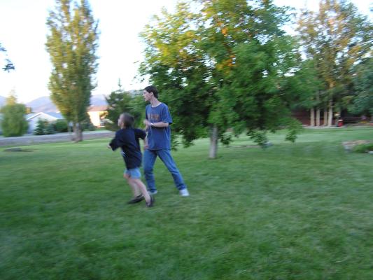 Playing Volly Ball