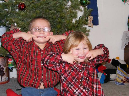 More silliness for Noah and Sarah