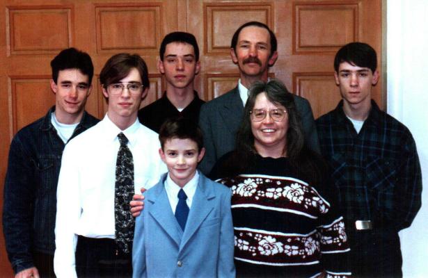 Eder family portait in the mid 90s