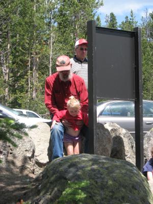Grandpa and Sarah.