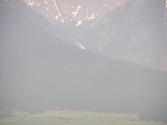 Mission Falls from the Bison Range.
