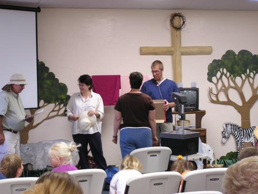 VBS Safari skit.