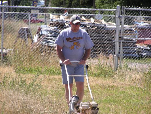 Mowing down the weeds