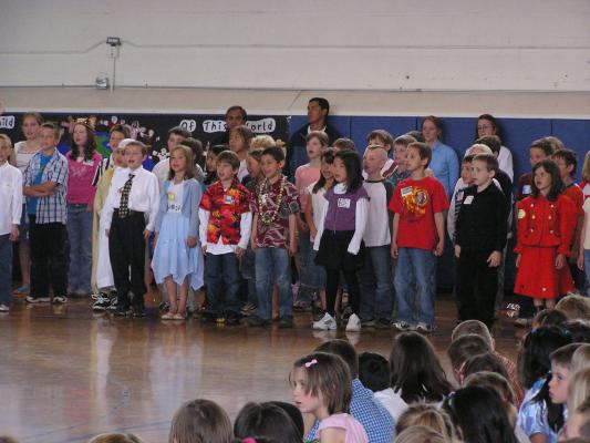 Student's singing