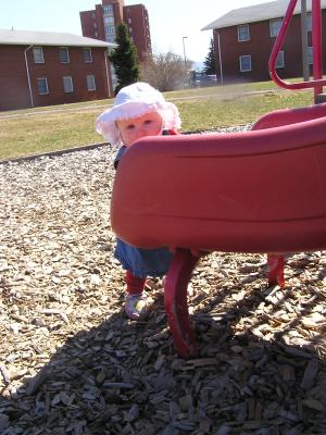 Sarah on the slide.