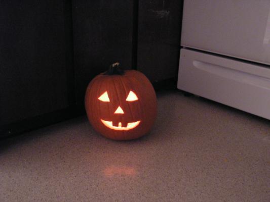 All ready for Halloween