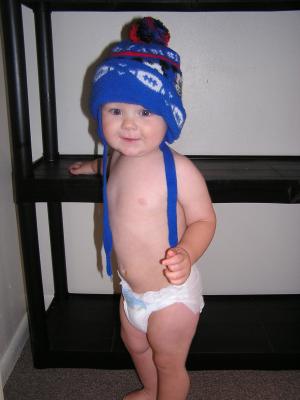 All dressed to go outside