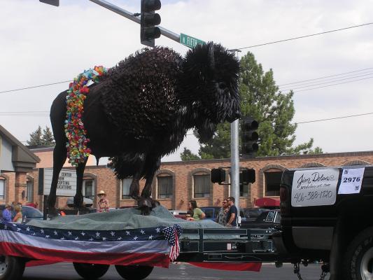 Sweet Pea Festival Parade. Buffalo