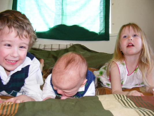 Everyone does tummy time.