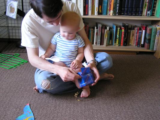 Shall we open the blue one?
