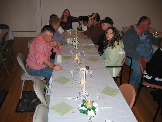 Lynn, Carol, Brian, Kerry, Josh, Kerry's husband, Michael and his girl friend
