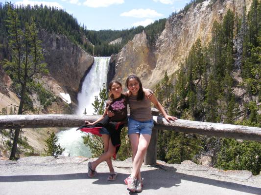 Andrea and Malia