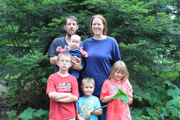 Family at Camp